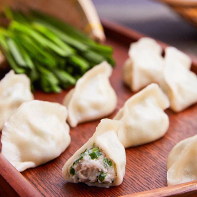 Spanish mackerel dumplings