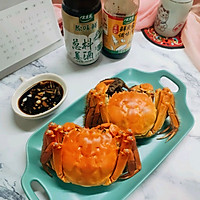 #感恩节烹饪挑战赛#蒸阳澄湖大闸蟹的做法图解9