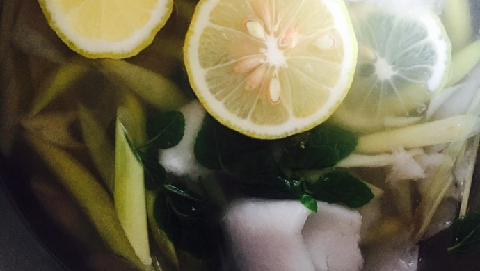 香茅柠檬椰饮
