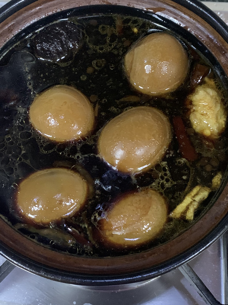 卤水蛋卤水肉卤水猪脷卤水掌翼的做法