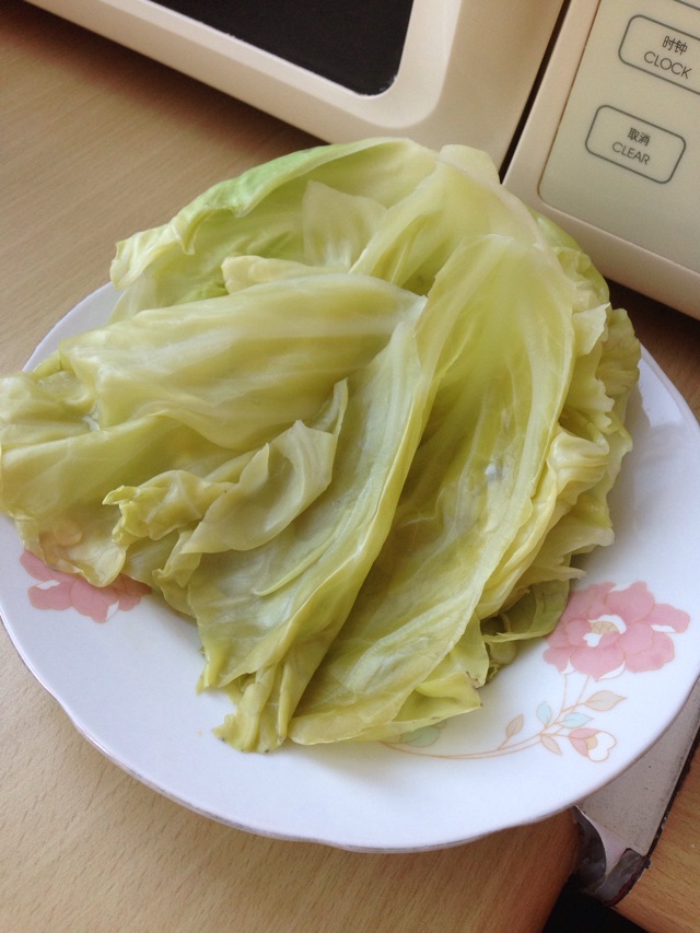 水晶白菜包的做法图解1