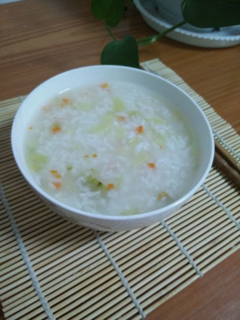 Vegetable congee