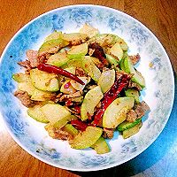 西葫芦炒肉片（简单+好食）的做法图解6
