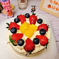 #烘焙美学大赏# 6寸水果蛋糕的做法图解12