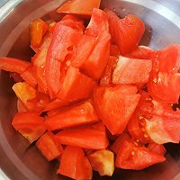 减脂增肌-番茄炖豆腐的做法图解1