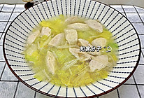 娃娃菜肉丸汤的做法