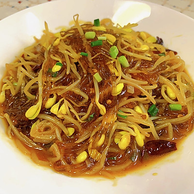 香辣下饭～豆芽炒粉丝