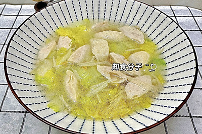 娃娃菜肉丸汤