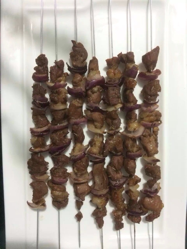 烤箱版羊肉串