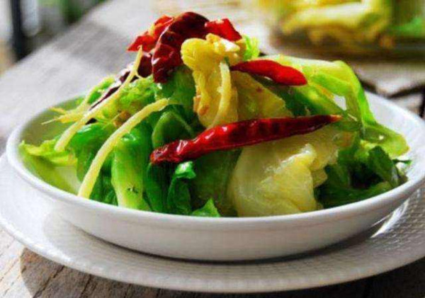 呛拌包菜
