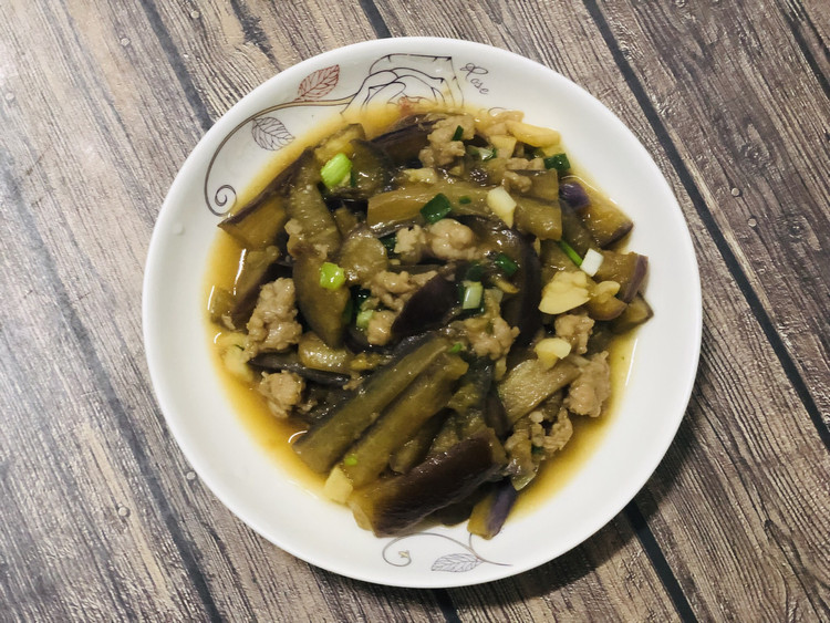 肉末炒茄子的做法