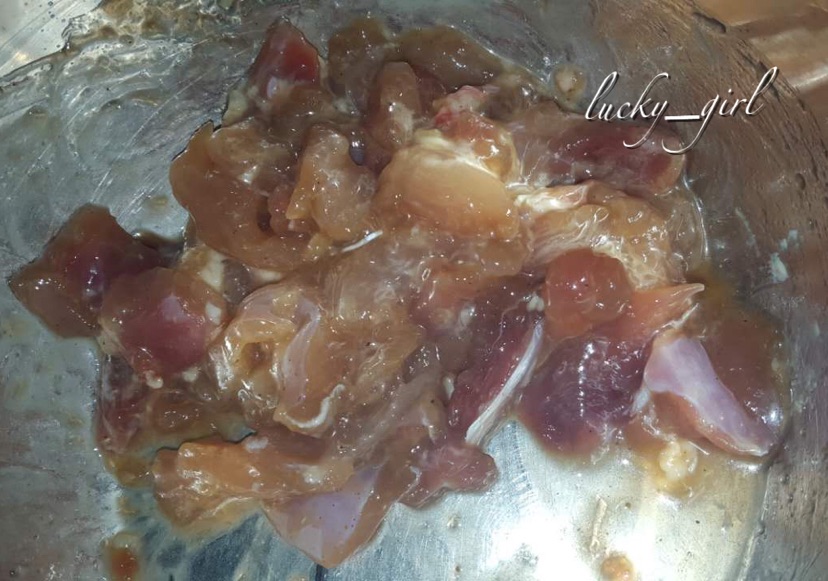 黄金芝士鸡肉饭团的做法图解2