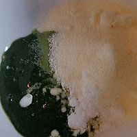 圣诞树菠菜溶豆(详情版)的做法图解7