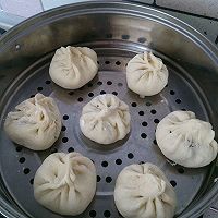 猪肉茄子青椒馅包子的做法图解8