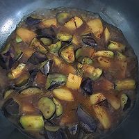 土豆炖茄子的做法图解7