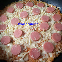 米饭披萨的做法图解9