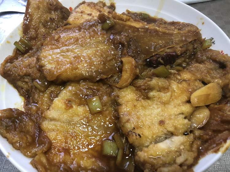 红烧鳎目鱼的做法