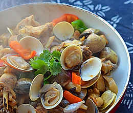 蛤蜊蘑菇鸡的做法