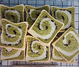 双色红豆吐司（中种法）的做法
