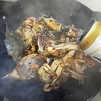 香辣梭子蟹炒年糕的做法图解8