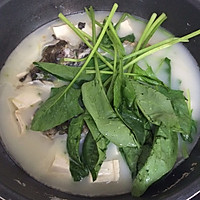 鱼头菠菜炖豆腐的做法图解7