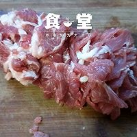 水煮豆花肉片＃kitchenAid的美食故事＃的做法图解1