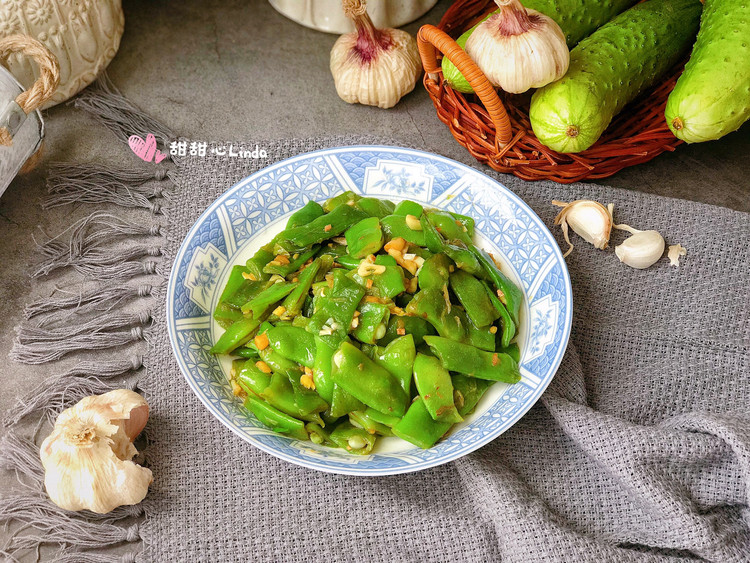 夏日快手菜 蒜蓉扁豆角的做法