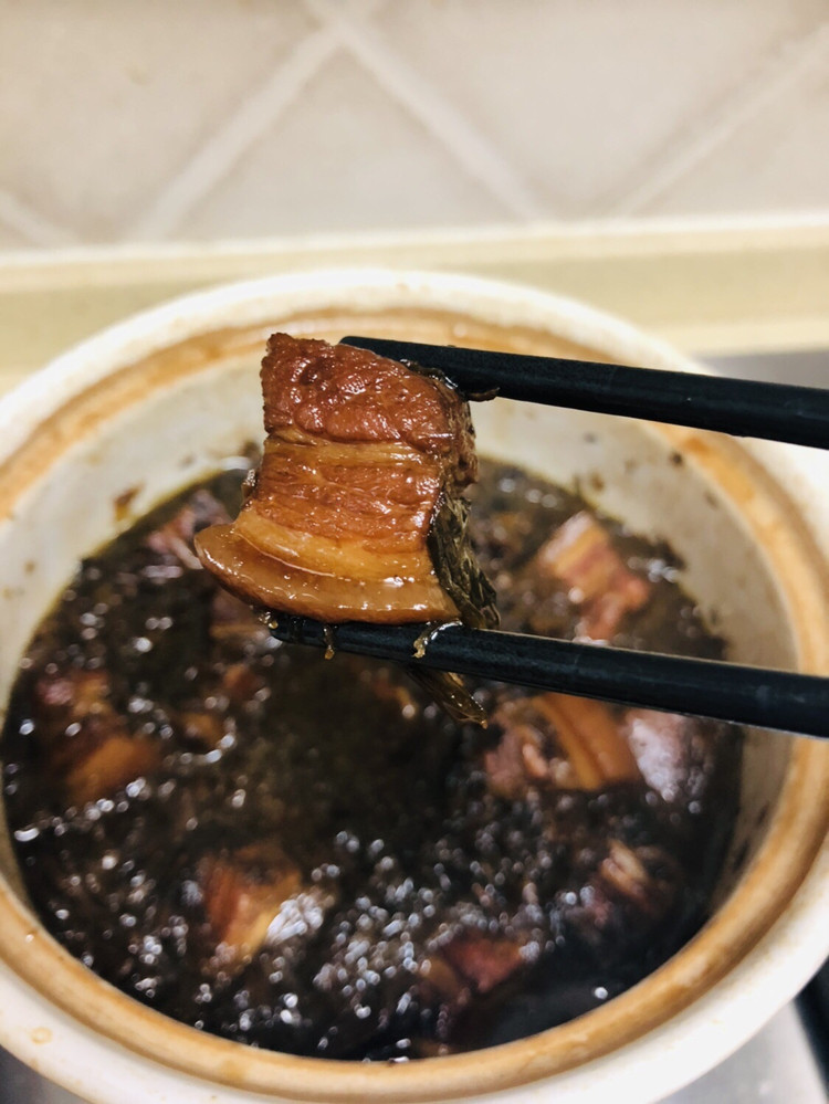 梅干菜炖肉的做法