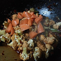 #菁选酱油试用之豉椒花菜的做法图解8