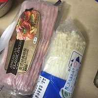 培根金针菇的做法图解1