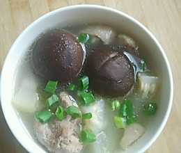 夏日汤-香菇冬瓜鸭子汤的做法
