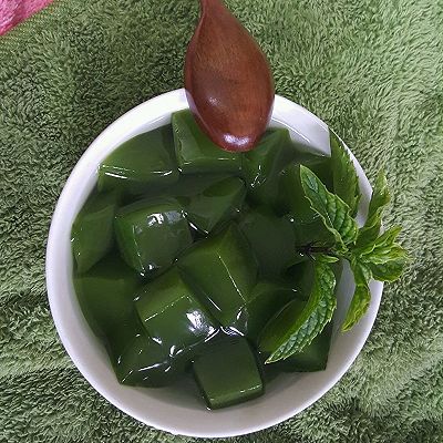 道田大麦若叶青汁绿凉粉