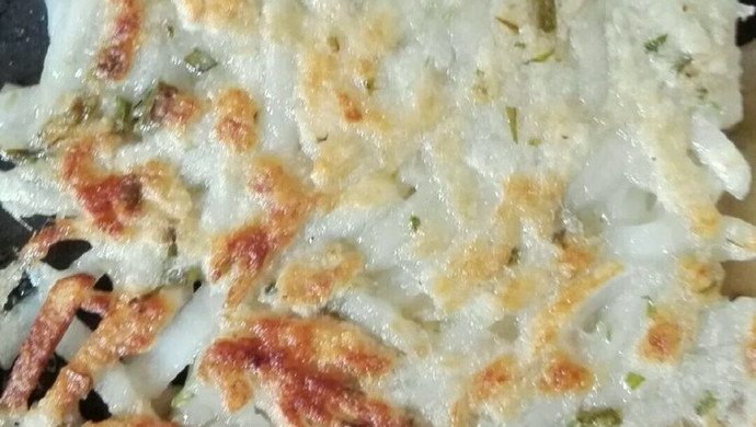 香椿土豆丝饼