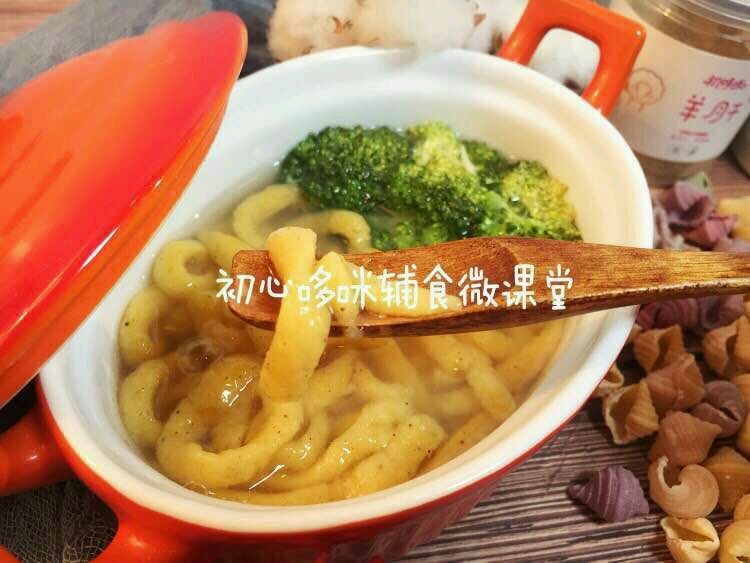 宝宝辅食红薯鱼面线的做法