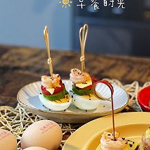 香煎口蘑配迷你小蛋堡