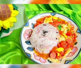 #米饭最强CP#米饭杀手西红柿鸡蛋饭的做法