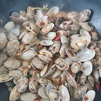 辣炒花蛤的做法图解4