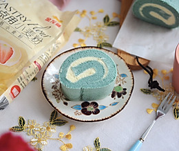 #爱好组-低筋#清新蓝颜蛋糕卷的做法
