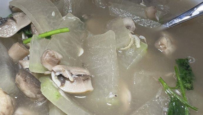 冬瓜口蘑汤