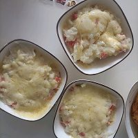 芝士火腿焗土豆泥的做法图解6