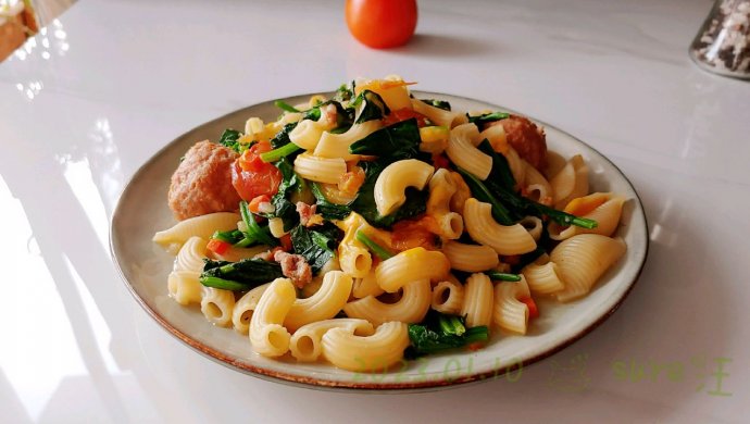 茄士菜焖肉酱面