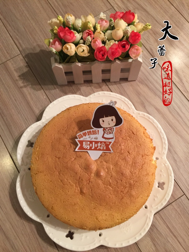 新手8寸戚风蛋糕的做法图解16