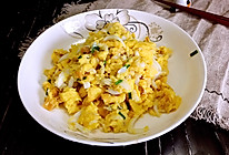 银鱼滑蛋#每道菜都是一台食光机#的做法