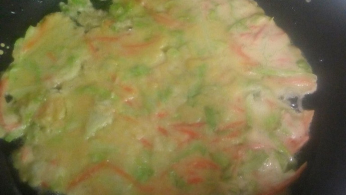 鸡蛋蔬菜饼