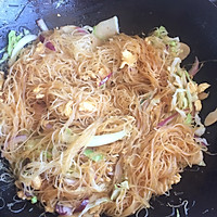 鲜虾炒米粉的做法图解5