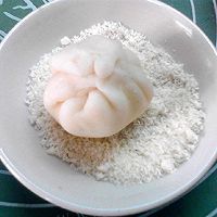 #以美食的名义说爱她# 菠萝雪媚娘的做法图解13