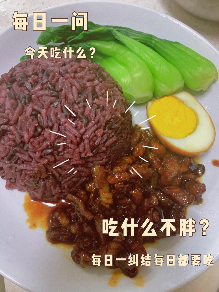 家庭版卤肉饭的做法