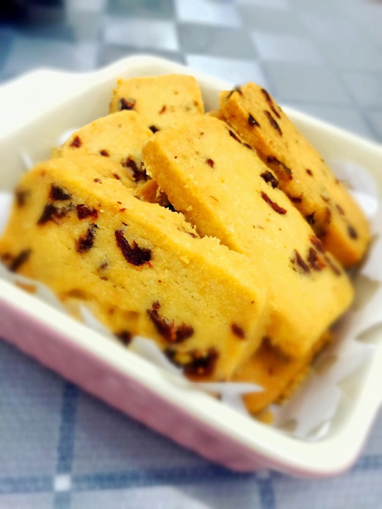 蔓越梅饼干【低糖少油】的做法