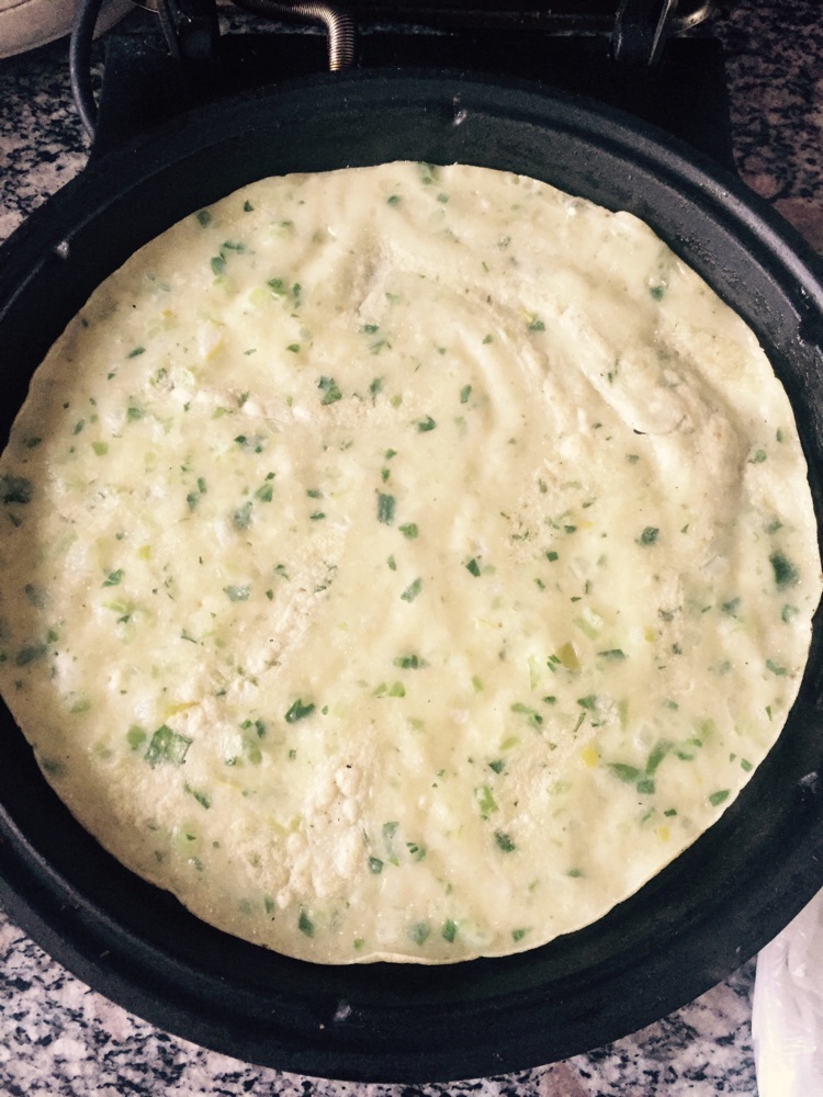 鸡蛋蔬菜饼的做法图解8
