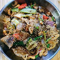 家庭版干锅兔#美食视频挑战赛#的做法图解8